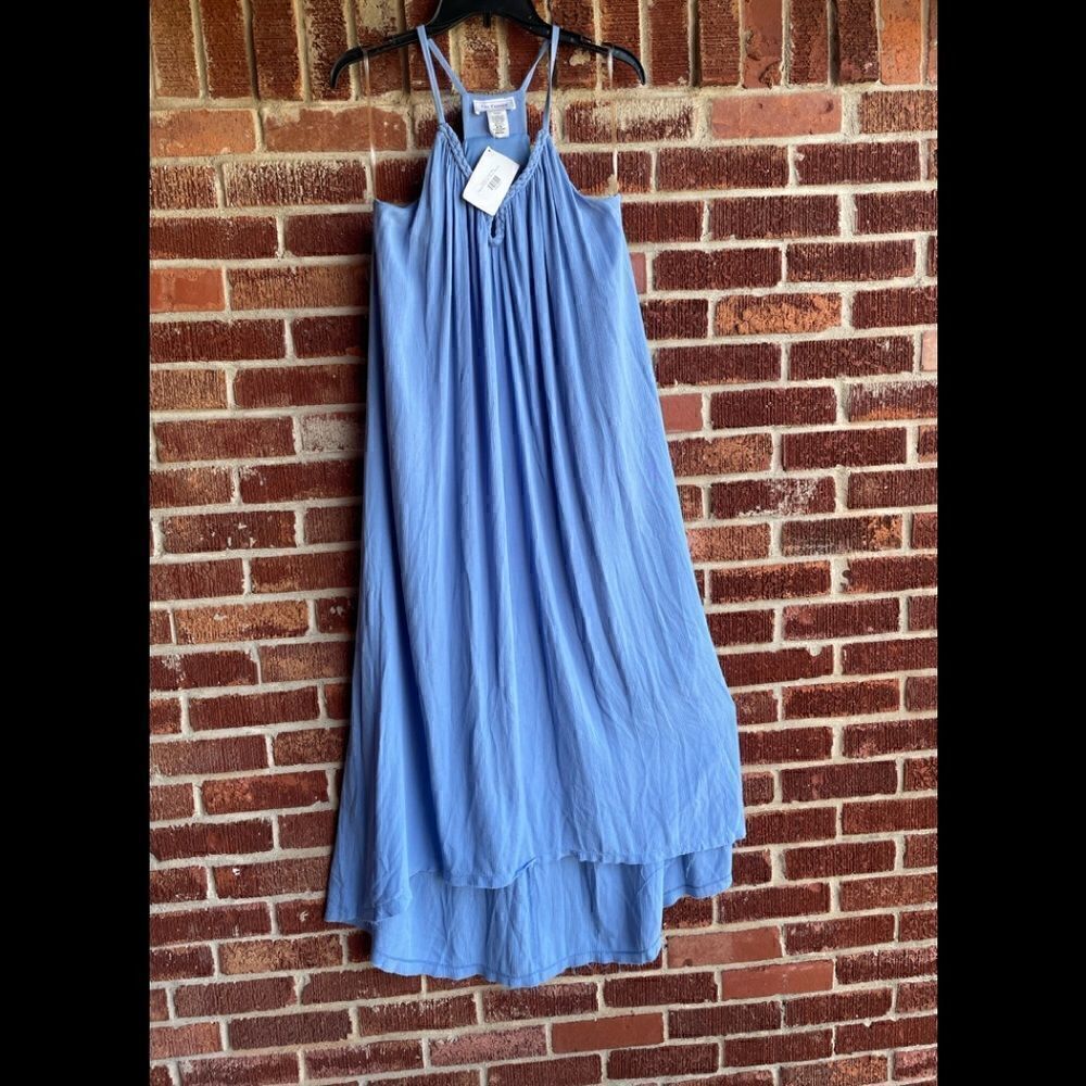 Ces Femme NWT Hadley Hi Low Blue Maxi Medium